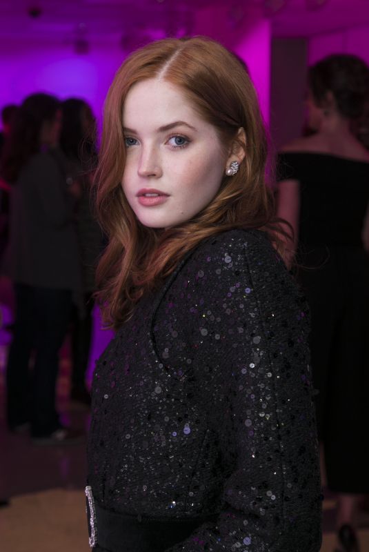 ELLIE BAMBER at The Lady from the Sea Press Night in London 10/18/2017