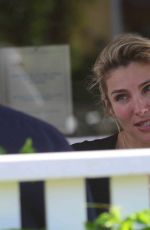 ELSA PATAKY at a Meeting at Brentwood Country Mart 10/16/2017