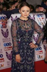 EMILY ATACK at Pride of Britain Awards 2017 in London 10/30/2017