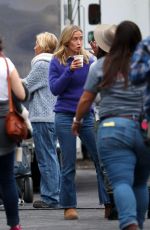EMILY BLUNT on the Set of A Quiet Place in New York 10/27/2017