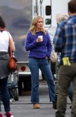 EMILY BLUNT on the Set of A Quiet Place in New York 10/27/2017