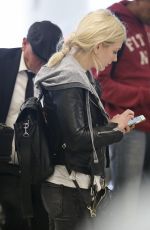 EMILY KINNEY at Los Angeles International Airport 10/28/2017