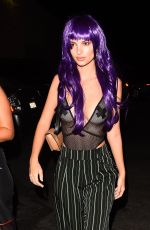 EMILY RATAJKOWSKI Arrives at a Halloween Party in Los Angeles 10/28/2017