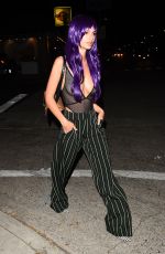 EMILY RATAJKOWSKI Arrives at a Halloween Party in Los Angeles 10/28/2017