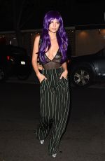 EMILY RATAJKOWSKI Arrives at a Halloween Party in Los Angeles 10/28/2017