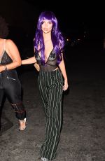 EMILY RATAJKOWSKI Arrives at a Halloween Party in Los Angeles 10/28/2017