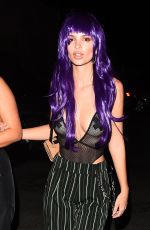 EMILY RATAJKOWSKI Arrives at a Halloween Party in Los Angeles 10/28/2017