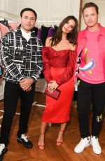 EMILY RATAJKOWSKI at CFDA and Vogue Fashion Fund Americans in Paris Cocktail in Paris 09/30/2017