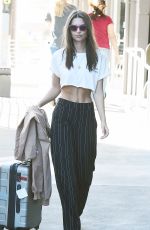EMILY RATAJKOWSKI at LAX Airport in Los Angeles 10/16/2017