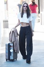 EMILY RATAJKOWSKI at LAX Airport in Los Angeles 10/16/2017