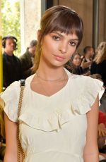 EMILY RATAJKOWSKI at Miu Miu Fashion Show in Paris 10/03/2017