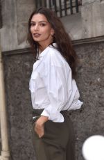 EMILY RATAJKOWSKI at Valentino Fashion Show at Paris Fashion Week in Paris 10/01/2017