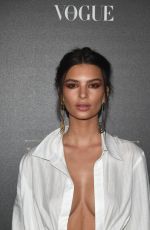 EMILY RATAJKOWSKI at Vogue Party at Paris Fashion Week 10/01/2017