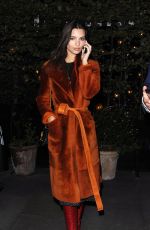 EMILY RATAJKOWSKI Leaves Ciltern Firehouse in London 10/05/2017