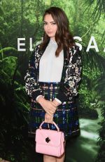 EMILY ROBINSON at Elie Saab Fashion Show in Paris 09/30/2017