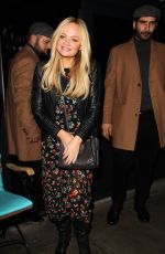 EMMA BUNTON Leaves a Restaurant in London 10/07/2017