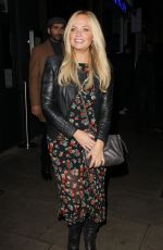 EMMA BUNTON Leaves a Restaurant in London 10/07/2017
