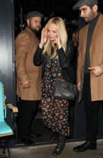 EMMA BUNTON Leaves a Restaurant in London 10/07/2017
