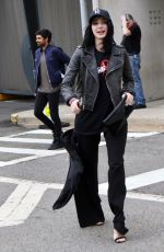 EMMA DUMONT Out at New York Comic-con 10/08/2017