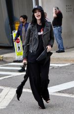 EMMA DUMONT Out at New York Comic-con 10/08/2017