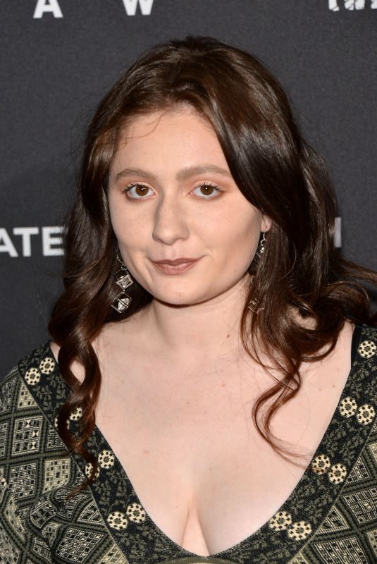 EMMA KENNEY at Jigsaw Premiere in Los Angeles 10/25/2017