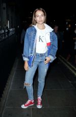 EMMA LOUISE at K-Way Flagship Store Opening in London 10/04/2017