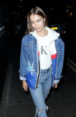 EMMA LOUISE at K-Way Flagship Store Opening in London 10/04/2017