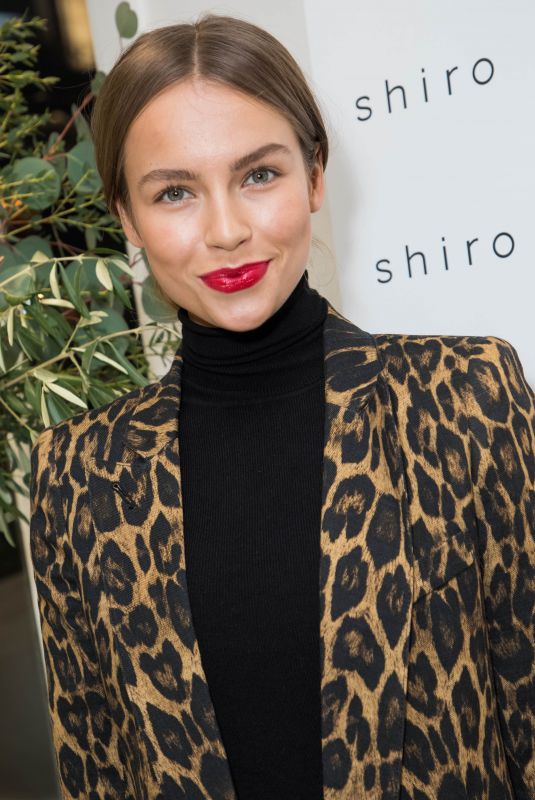 EMMA LOUISE at Shiro Launch Party in London 10/25/2017