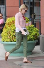 EMMA ROBERTS Leaves Anastasia Beverly Hills Cosmetics & Beauty in Beverly Hills 10/03/2017