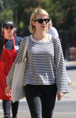 EMMA ROBERTS Out and About in Studio City 10/05/2017