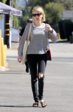 EMMA ROBERTS Out and About in Studio City 10/05/2017