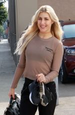 EMMA SLATER Arrives at Dancing with the Stars Studio in Los Angeles 10/29/2017
