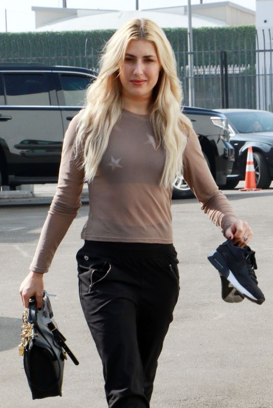 EMMA SLATER Arrives at Dancing with the Stars Studio in Los Angeles 10/29/2017