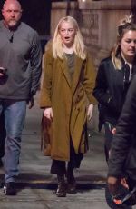 EMMA STONE on the Set of Maniac in New York 10/18/2017