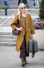 EMMA STONE on the Set of Maniac in New York 10/23/2017