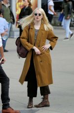 EMMA STONE on the Set of Maniac in New York 10/23/2017