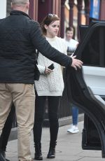 EMMA WATSON Out and About in London 10/21/2017