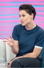 EMMA WILLIS at Lorraine Show in London 10/13/2017