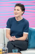 EMMA WILLIS at Lorraine Show in London 10/13/2017