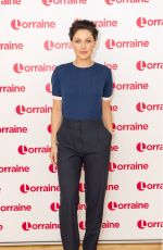 EMMA WILLIS at Lorraine Show in London 10/13/2017