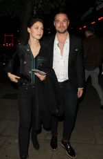 EMMA WILLIS Leaves a Restaurant in London 10/07/2017