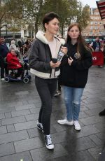 EMMA WILLIS Leaves Global Studios in London 10/26/2017