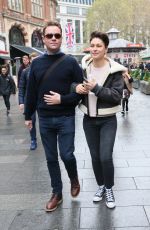 EMMA WILLIS Leaves Global Studios in London 10/26/2017