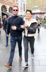 EMMA WILLIS Leaves Global Studios in London 10/26/2017