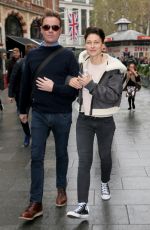 EMMA WILLIS Leaves Global Studios in London 10/26/2017