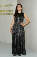 EMMY ROSSUM at Hammer Museum Gala in the Garden Honoring Ava Duvernay in Los Angeles 10/14/2017