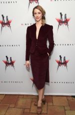 ERICA SWEANY at M. Butterfly Broadway Opening Night After-party in New York 10/26/2017