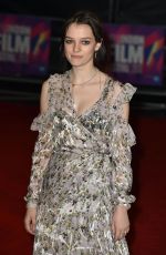 ESME CREED-MILES at Dark River Premiere at 2017 BFI London Film Festival 10/07/2017