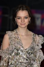 ESME CREED-MILES at Dark River Premiere at 2017 BFI London Film Festival 10/07/2017