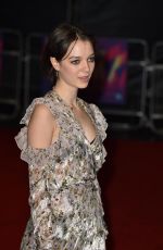 ESME CREED-MILES at Dark River Premiere at 2017 BFI London Film Festival 10/07/2017